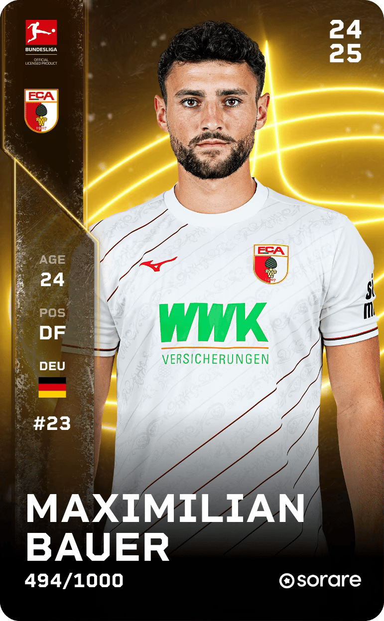 Maximilian Bauer 2024-25 • Limited 494/1000