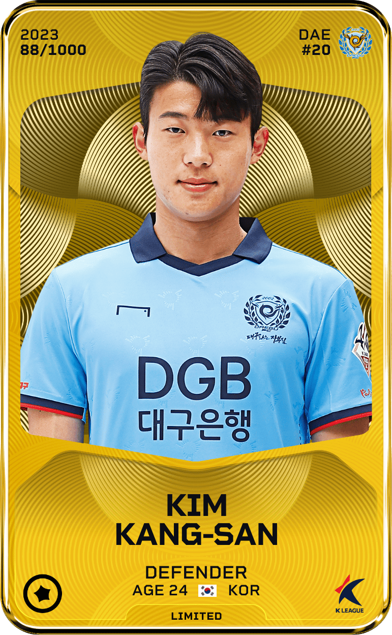 Kim Kang-San 2023-24 • Limited 88/1000