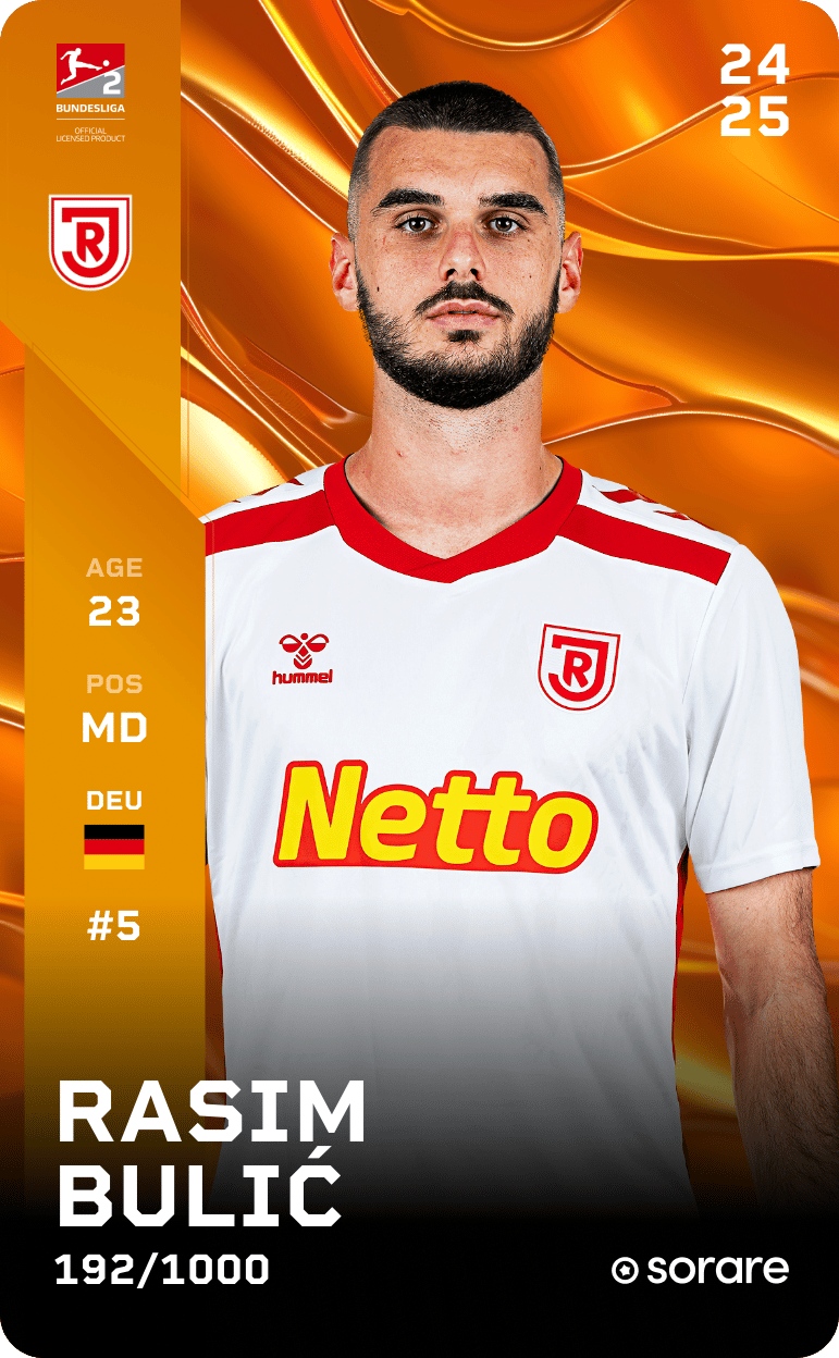 Rasim Bulić 2024-25 • Limited 192/1000