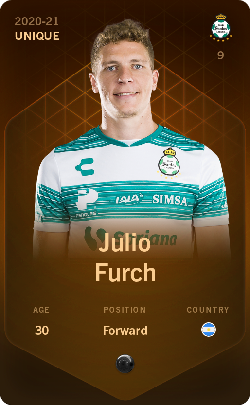 Sorare - Sorare Official - Julio Furch 2020-21 • Unique - NFT # 40419792437441495719186352778731459282559816485425747752016825514561813964088