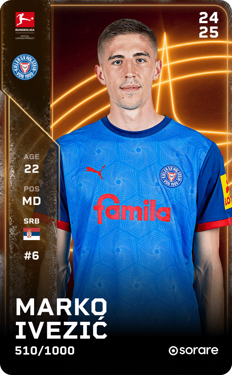 Marko Ivezić 2024-25 • Limited 510/1000