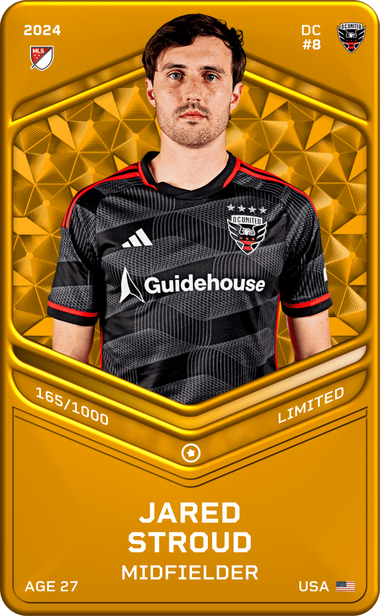 Jared Stroud 2024-25 • Limited 165/1000