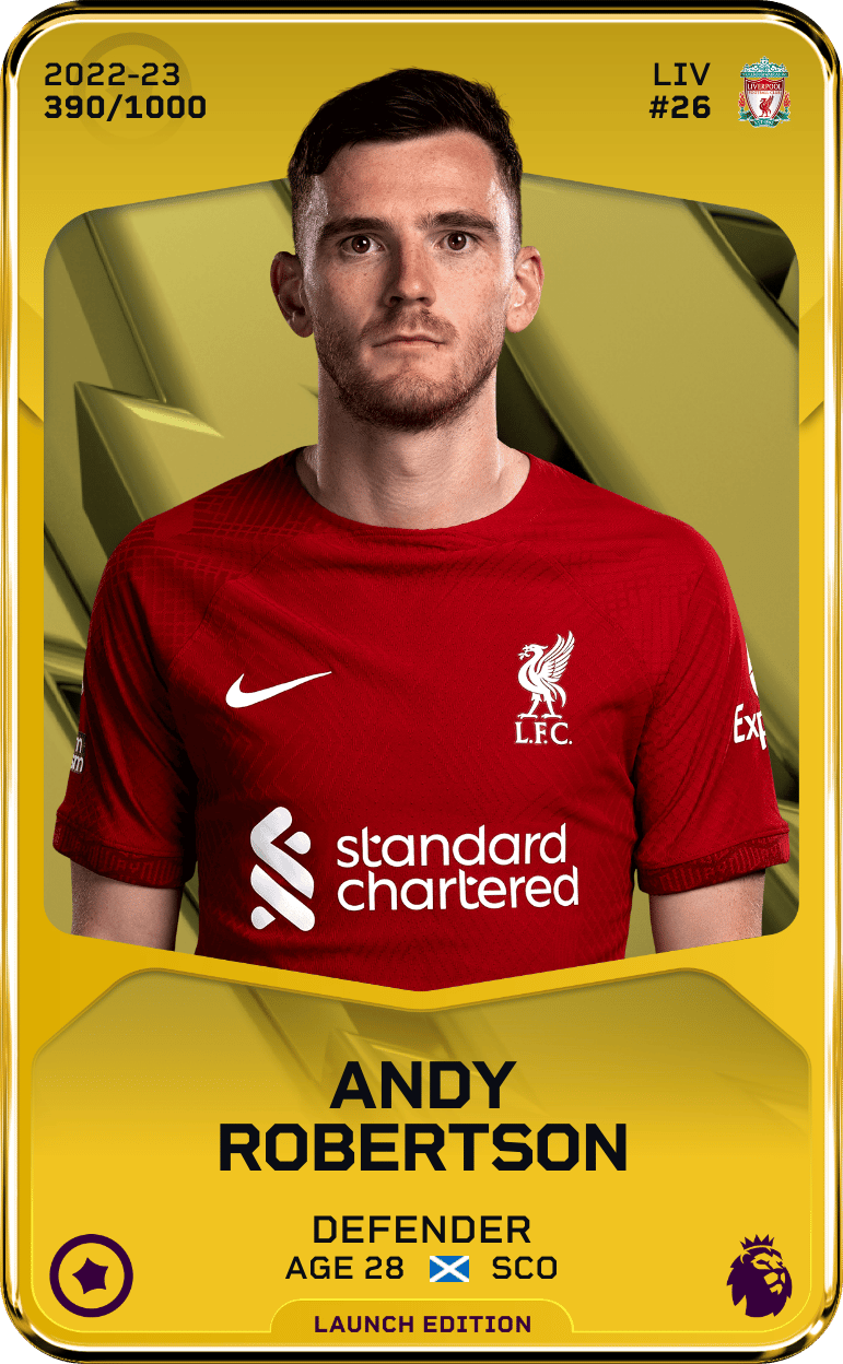 Andy Robertson 2022-23 • Limited 390/1000