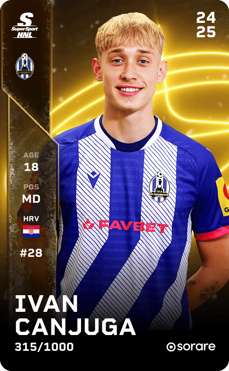 Ivan Canjuga 2024-25 • Limited 315/1000