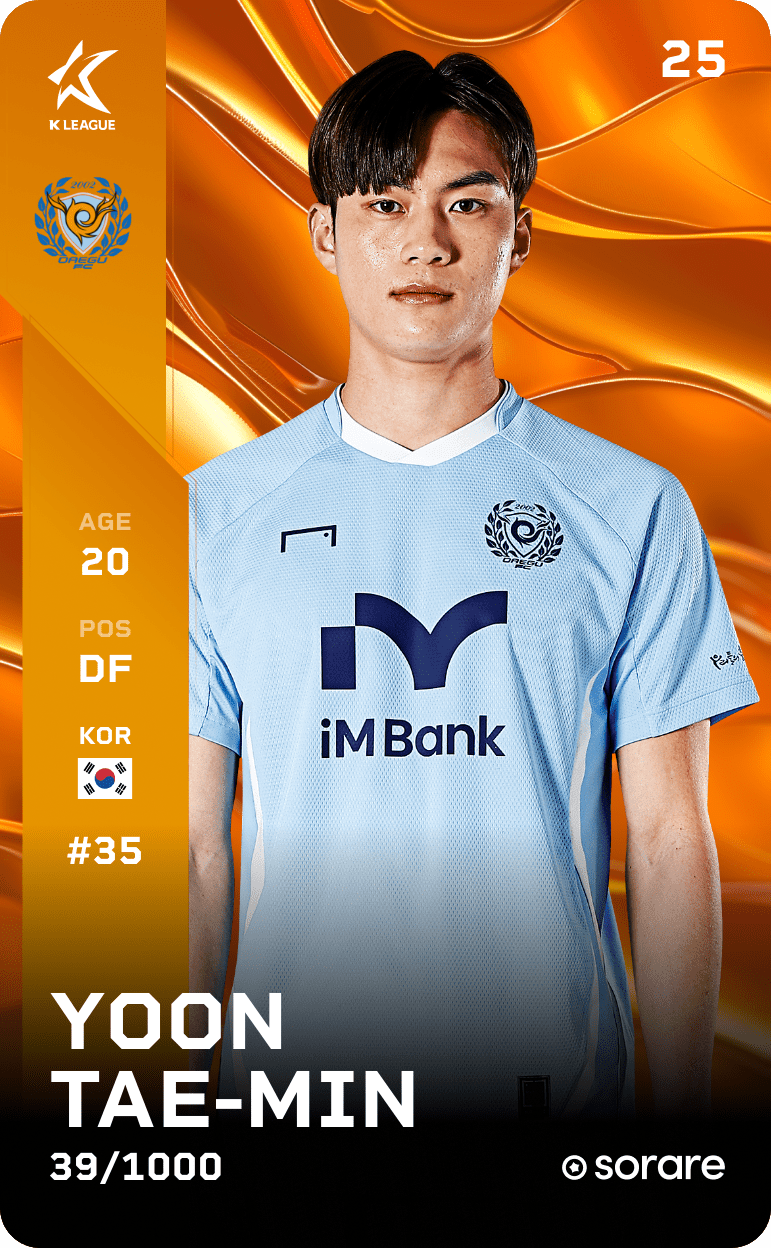 Yun Tae-Min 2025-26 • Limited 39/1000