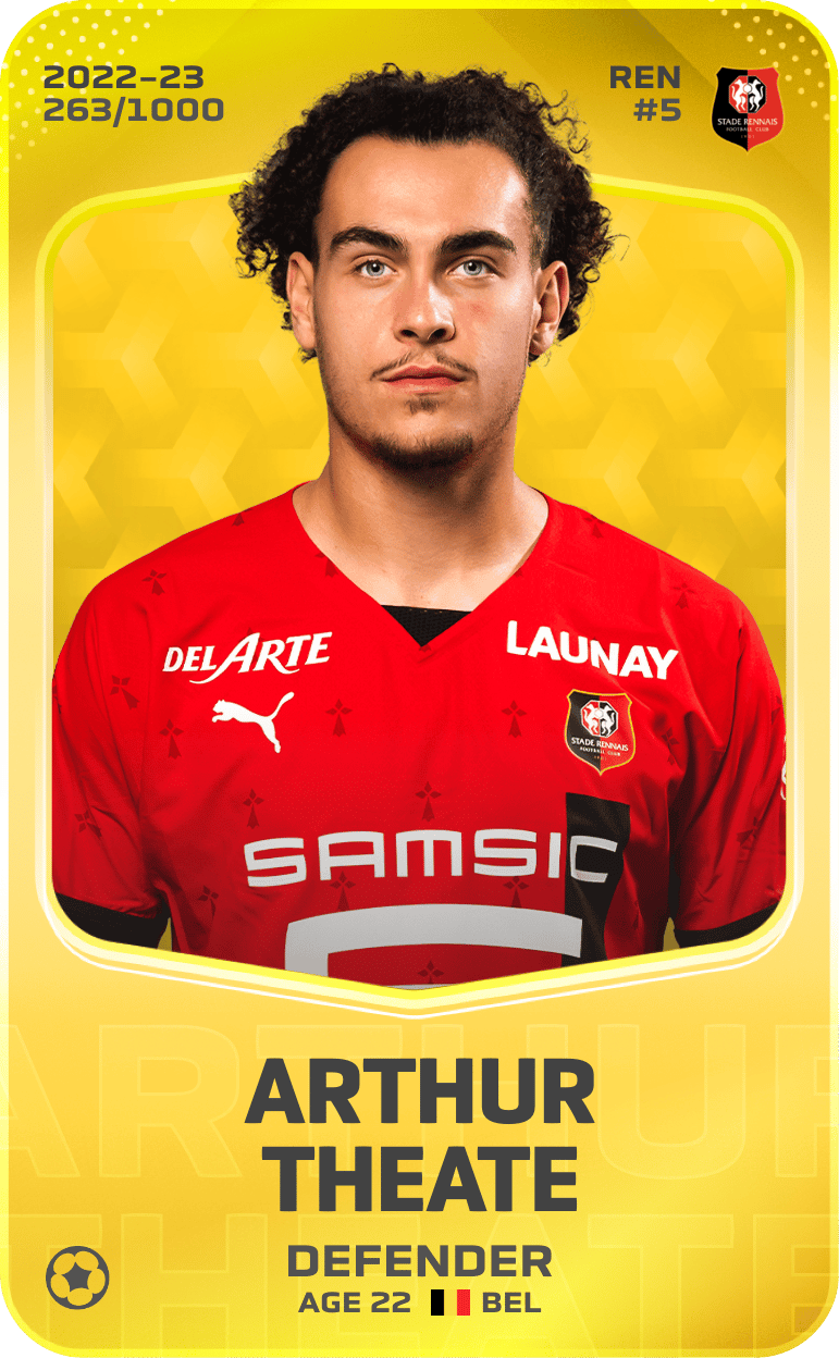 Arthur Theate 2022-23 • Limited 263/1000