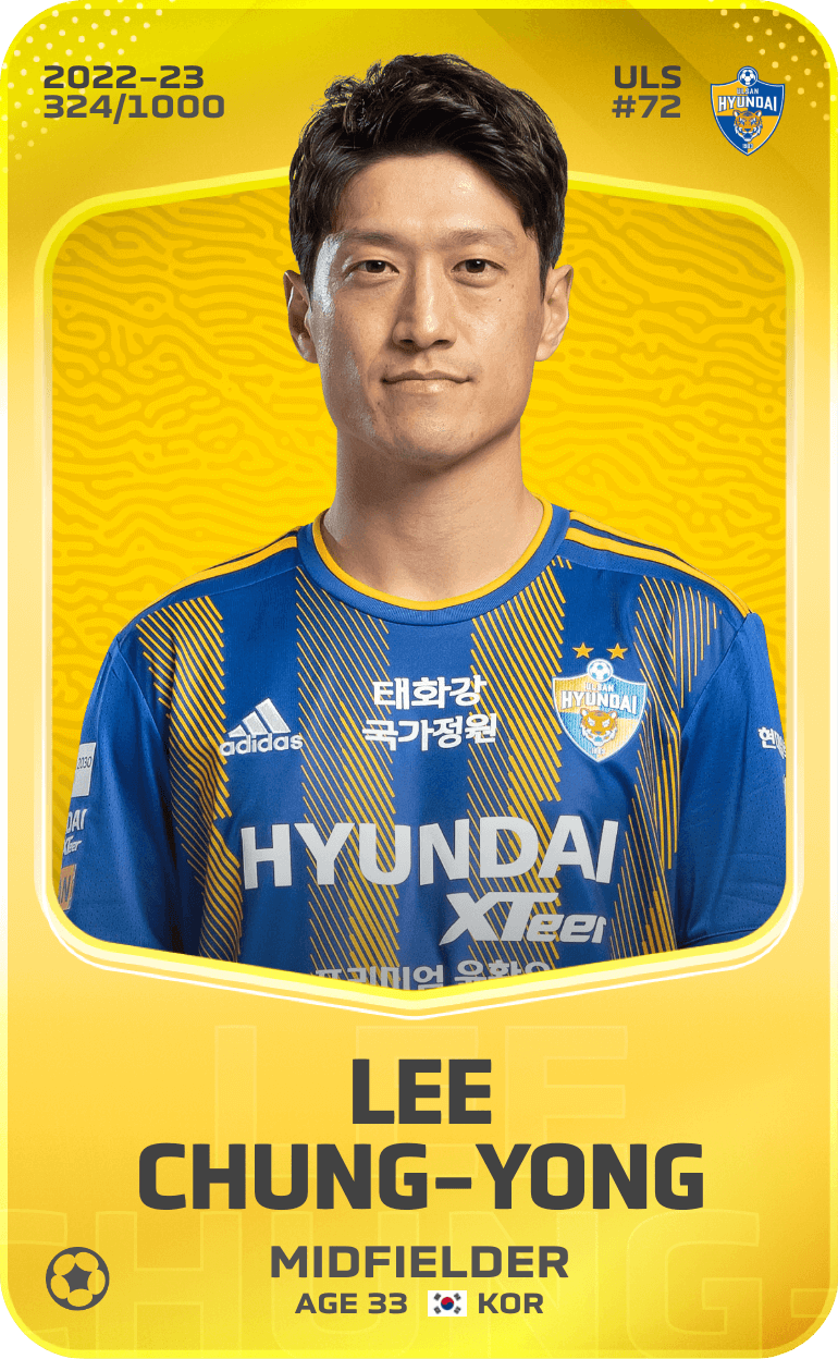 Lee Chung-Yong 2022-23 • Limited 324/1000