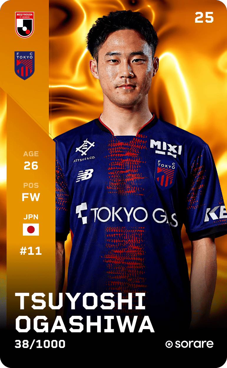 Tsuyoshi Ogashiwa 2025-26 • Limited 38/1000