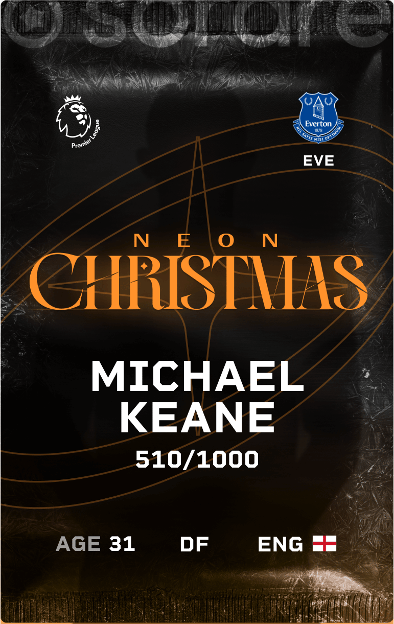Michael Keane 2024-25 • Limited 510/1000