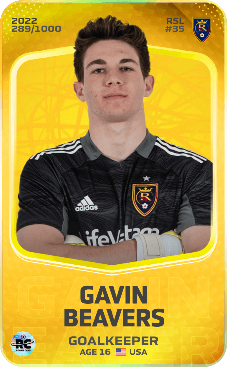Gavin Beavers 2022-23 • Limited 289/1000