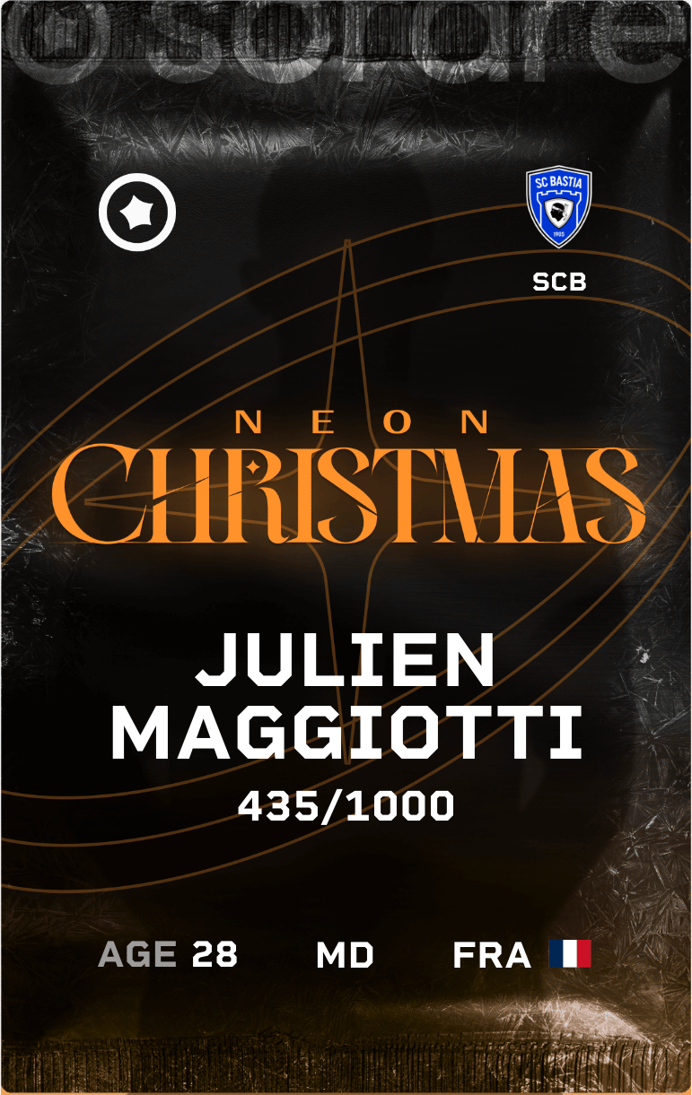 Julien Maggiotti 2024-25 • Limited 435/1000