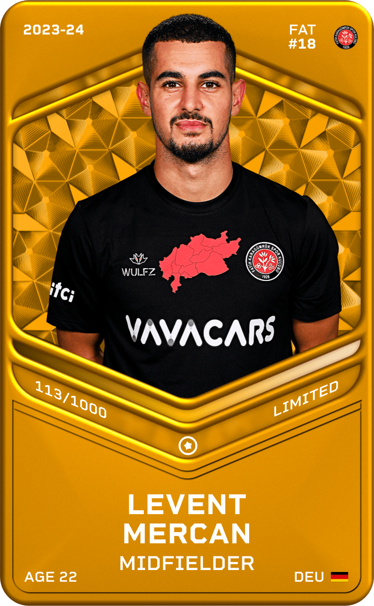 Levent Mercan 2023-24 • Limited 113/1000