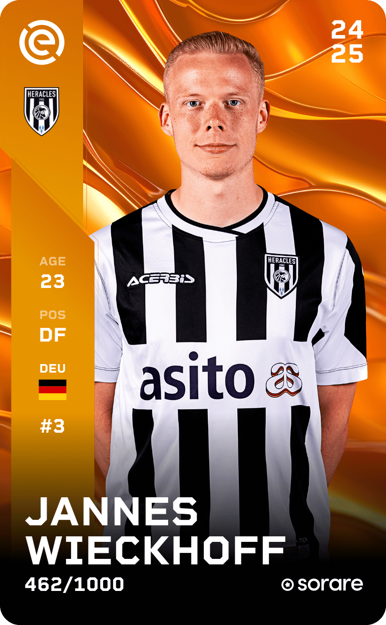 Jannes Wieckhoff 2024-25 • Limited 462/1000
