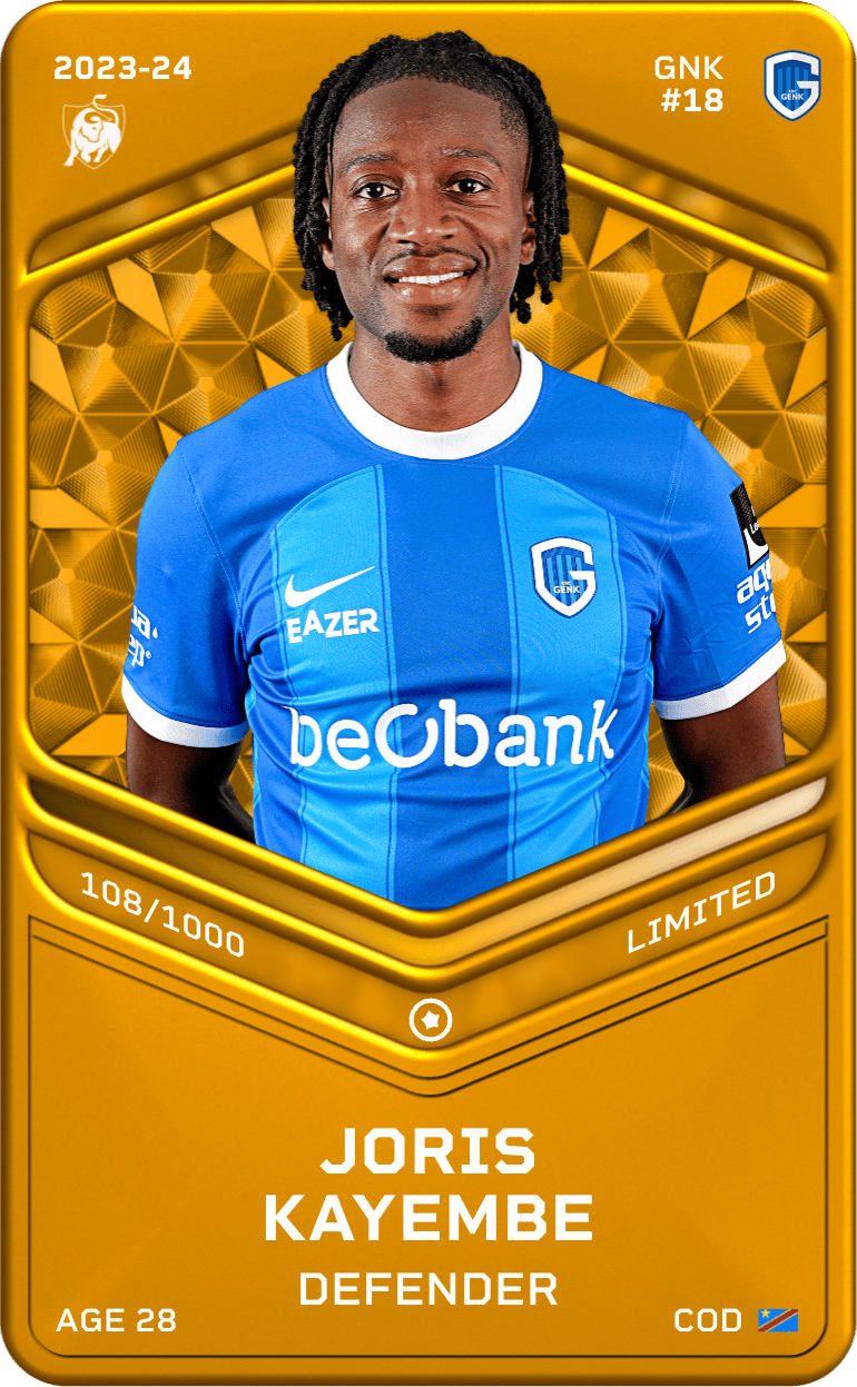 Joris Kayembe 2023-24 • Limited 108/1000