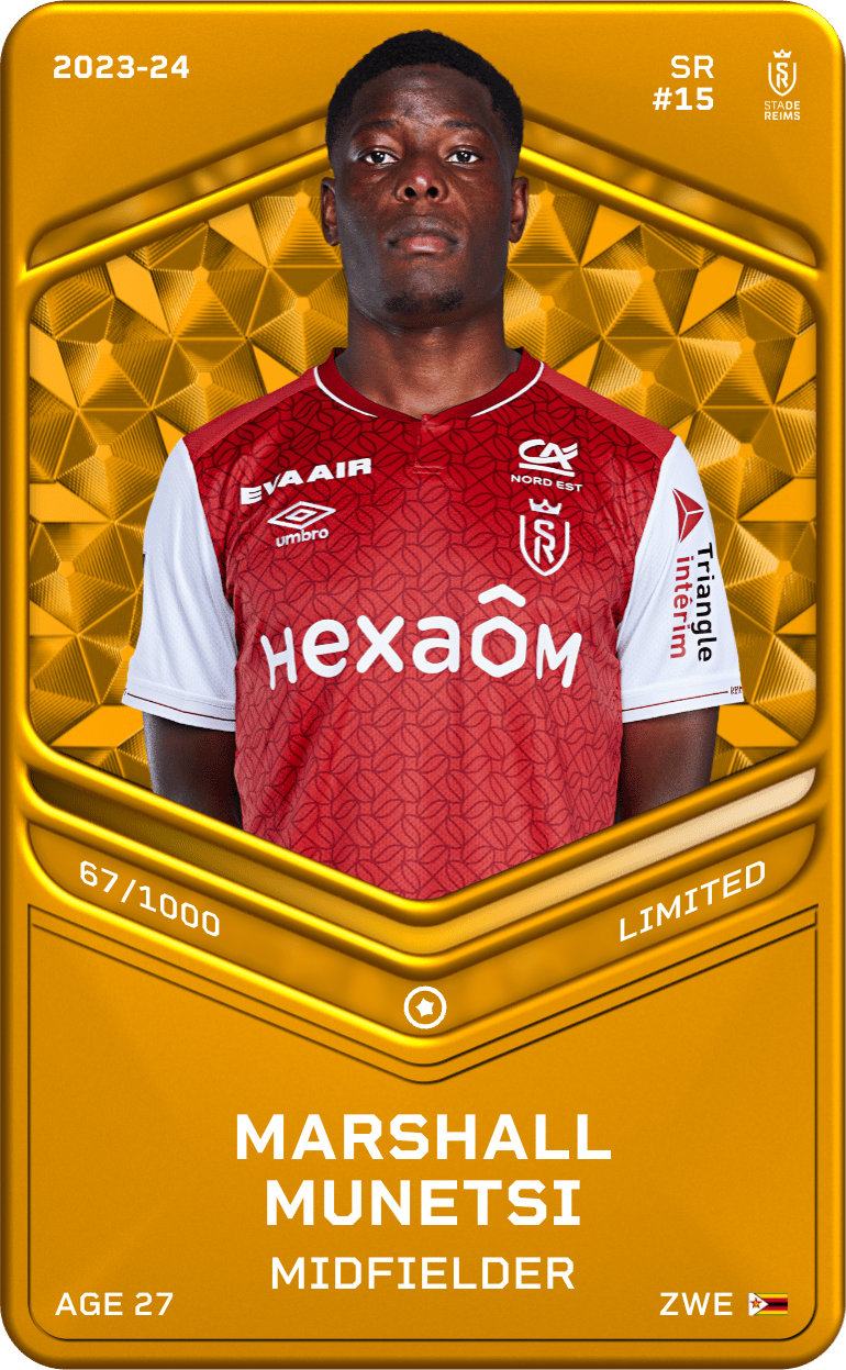 Marshall Munetsi 2023-24 • Limited 67/1000