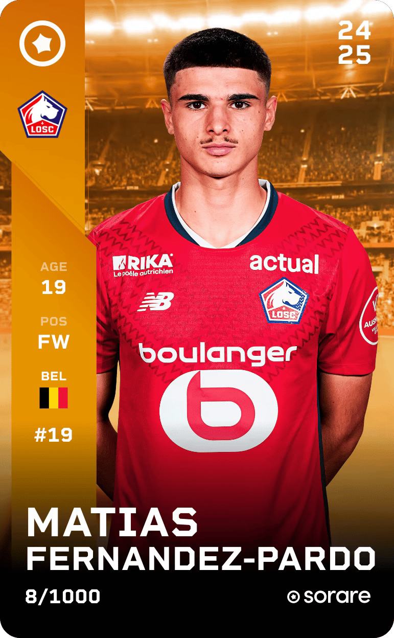 Matias Fernandez-Pardo 2024-25 • Limited 8/1000