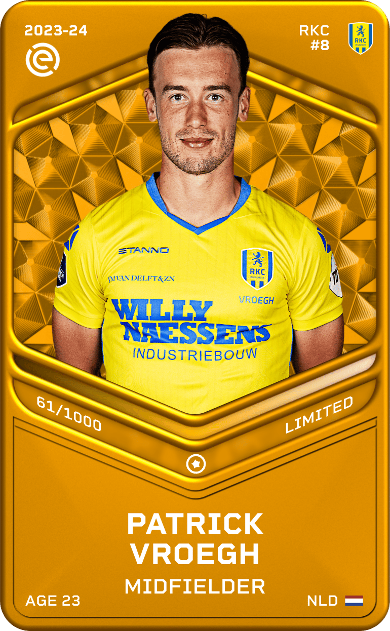 Patrick Vroegh 2023-24 • Limited 61/1000
