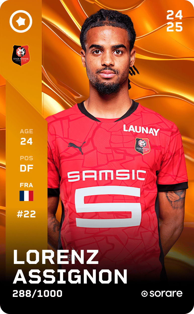 Lorenz Assignon 2024-25 • Limited 288/1000
