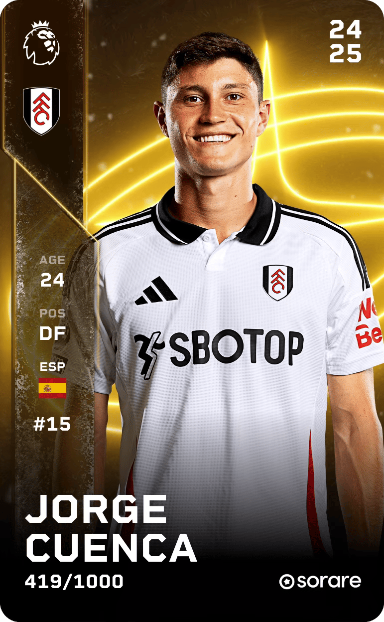 Jorge Cuenca 2024-25 • Limited 419/1000