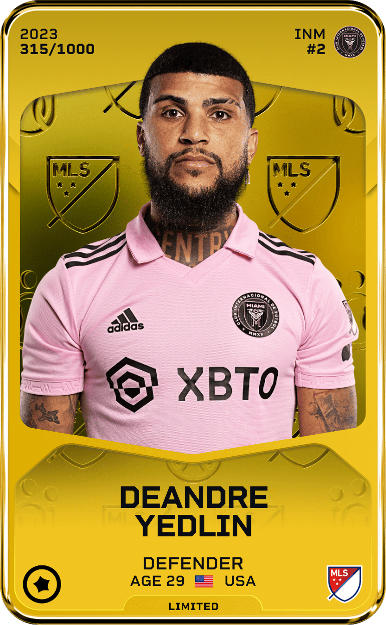 DeAndre Yedlin 2023-24 • Limited 315/1000