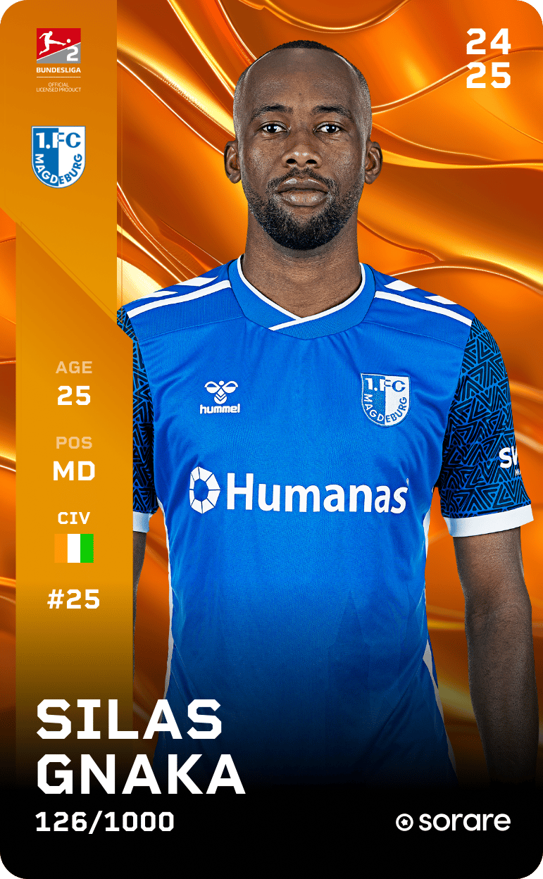 Silas Gnaka 2024-25 • Limited 126/1000