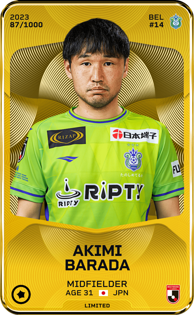 Akimi Barada 2023-24 • Limited 87/1000