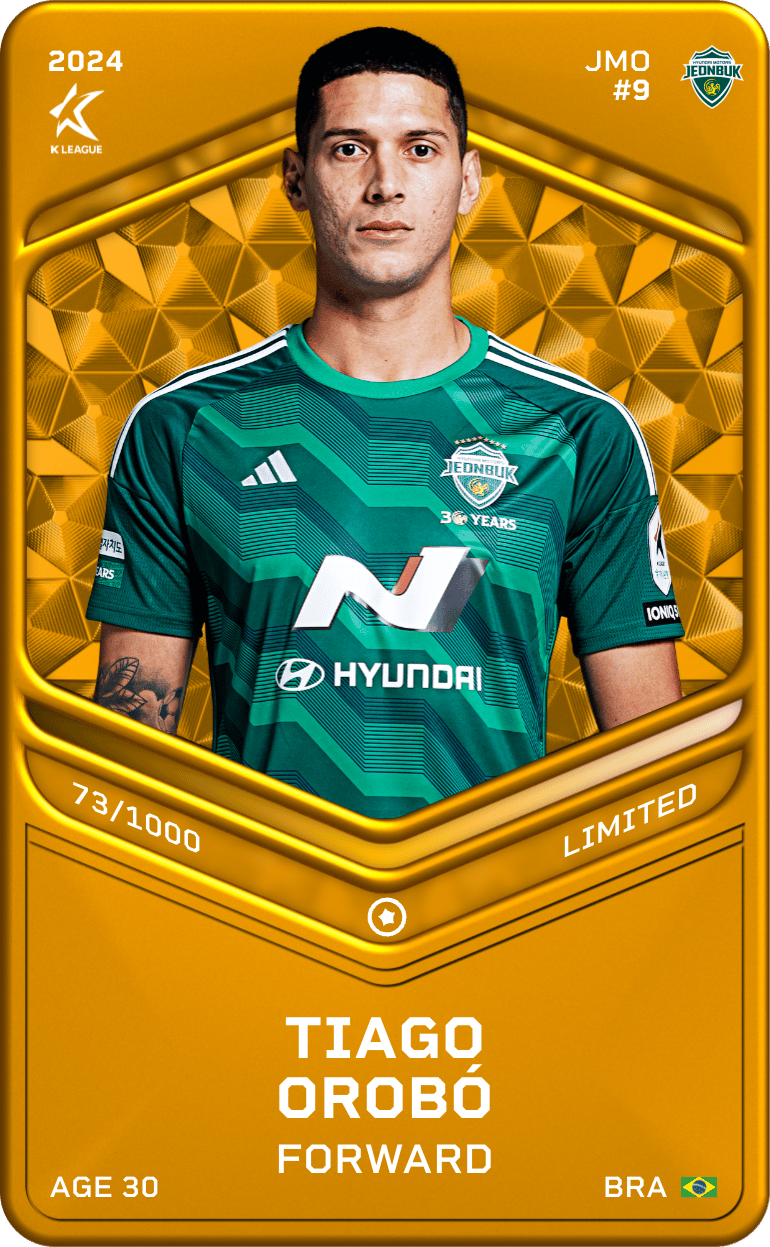 Tiago Orobó 2024-25 • Limited 73/1000