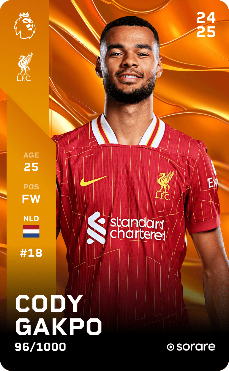 Cody Gakpo 2024-25 • Limited 96/1000
