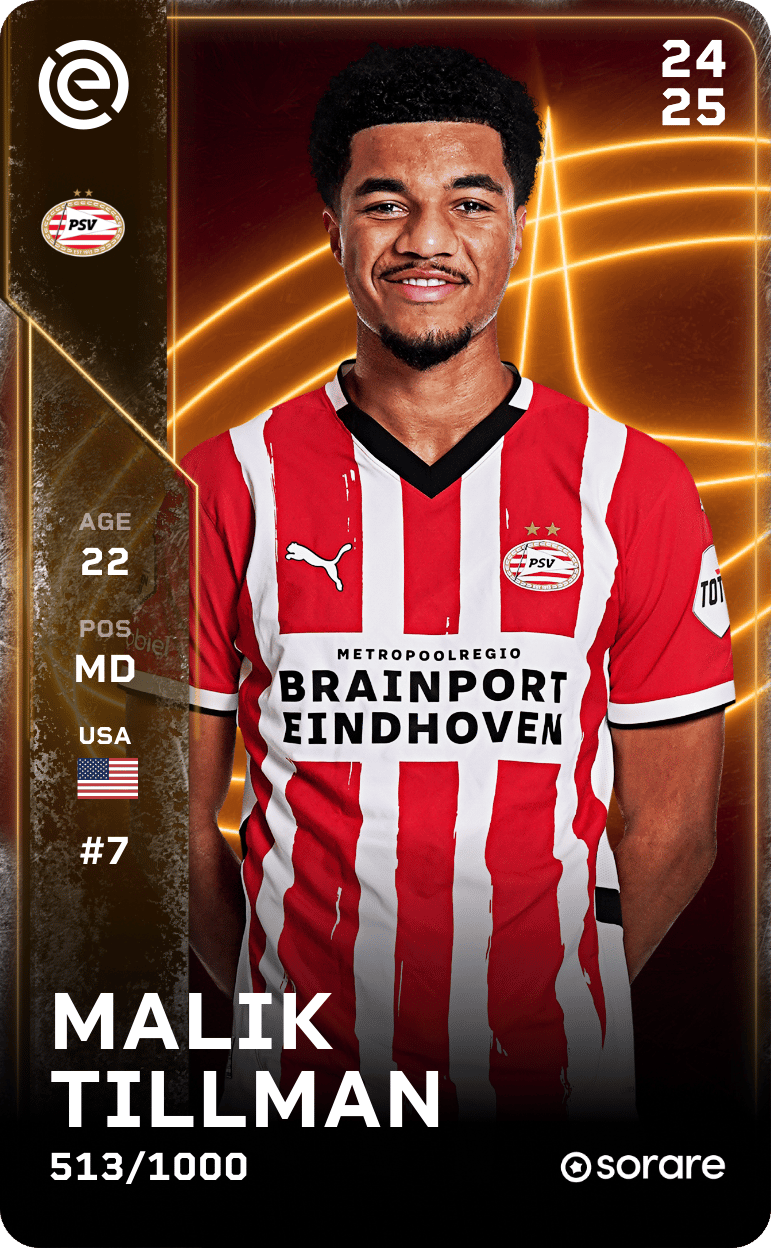 Malik Tillman 2024-25 • Limited 513/1000