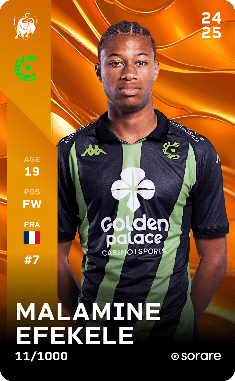 Malamine Efekele 2024-25 • Limited 11/1000