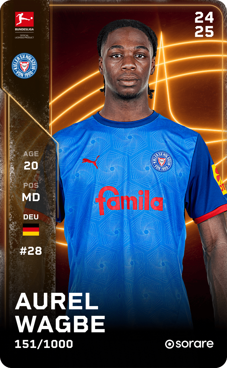 Aurel Wagbe 2024-25 • Limited 151/1000