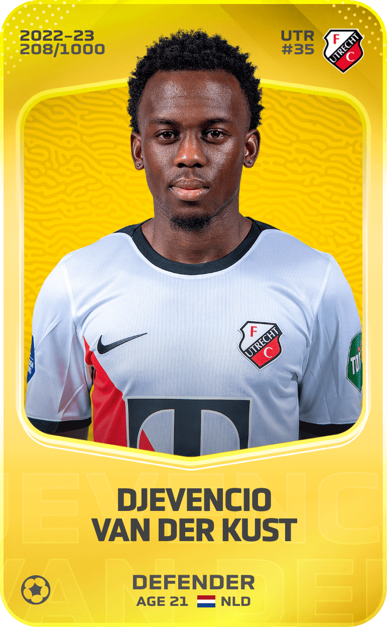 Djevencio van der Kust 2022-23 • Limited 208/1000