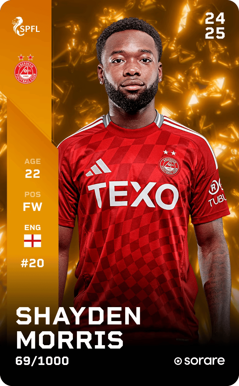Shayden Morris 2024-25 • Limited 69/1000