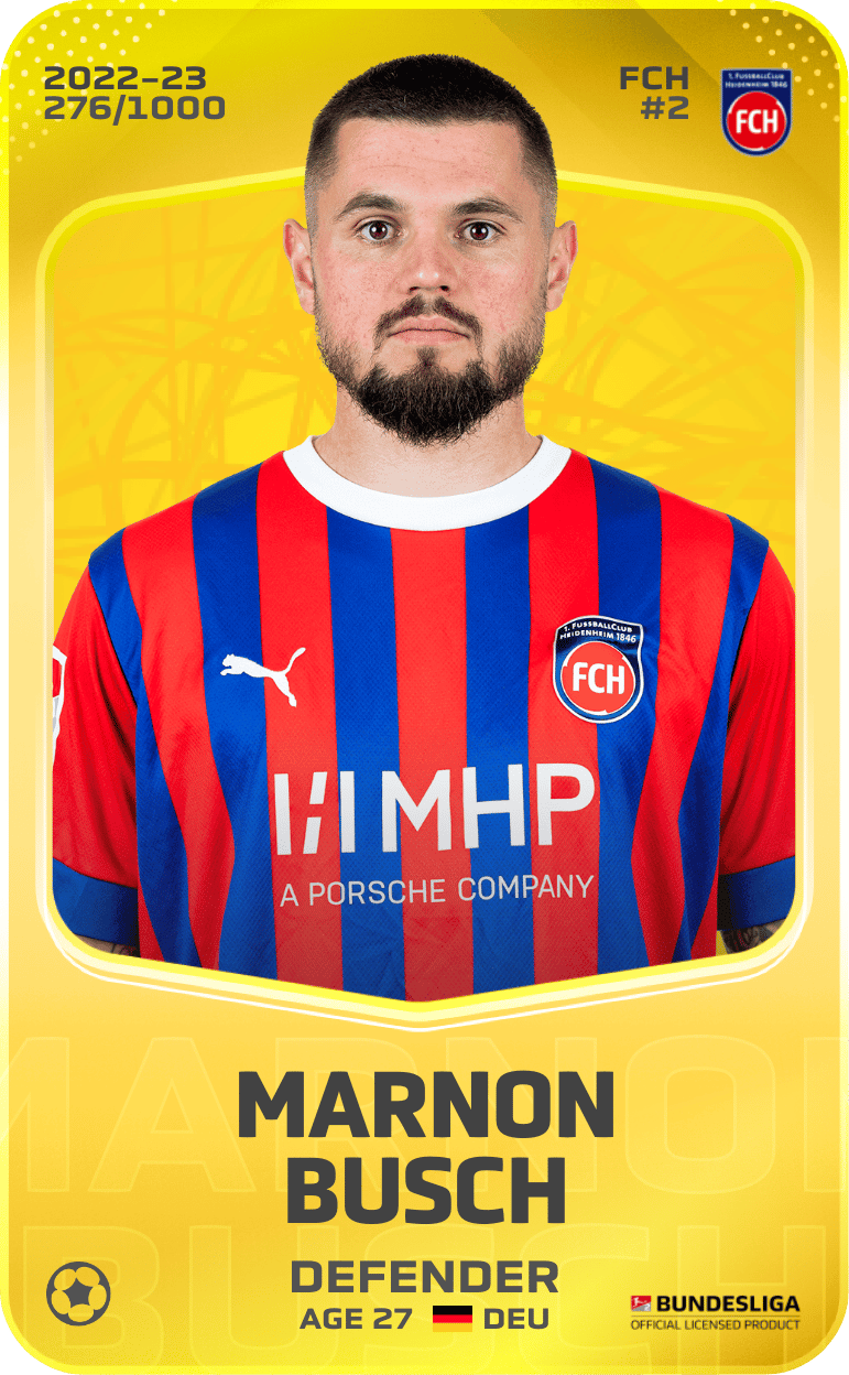 Marnon Busch 2022-23 • Limited 276/1000