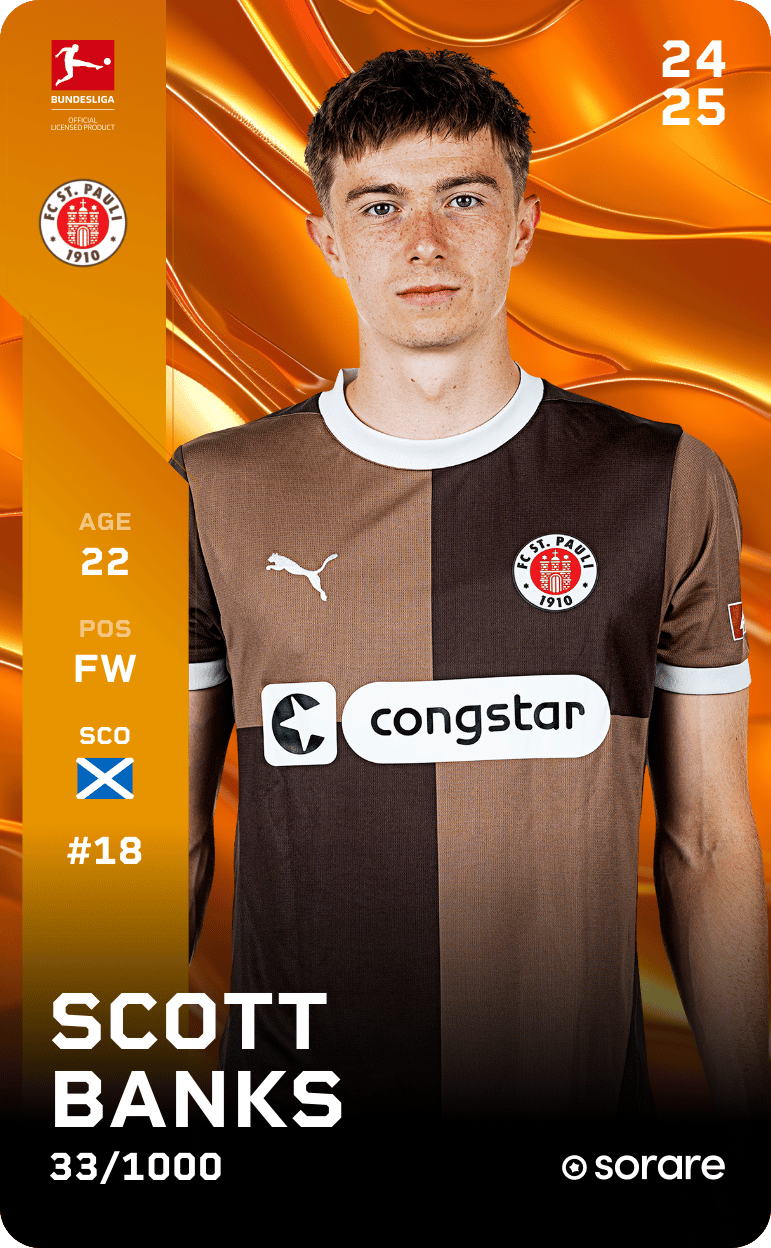 Scott Banks 2024-25 • Limited 33/1000