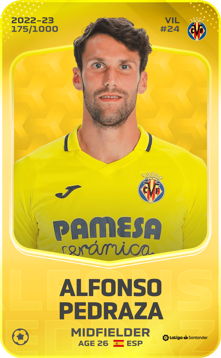 Alfonso Pedraza 2022-23 • Limited 175/1000