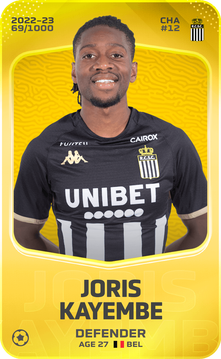 Joris Kayembe 2022-23 • Limited 69/1000