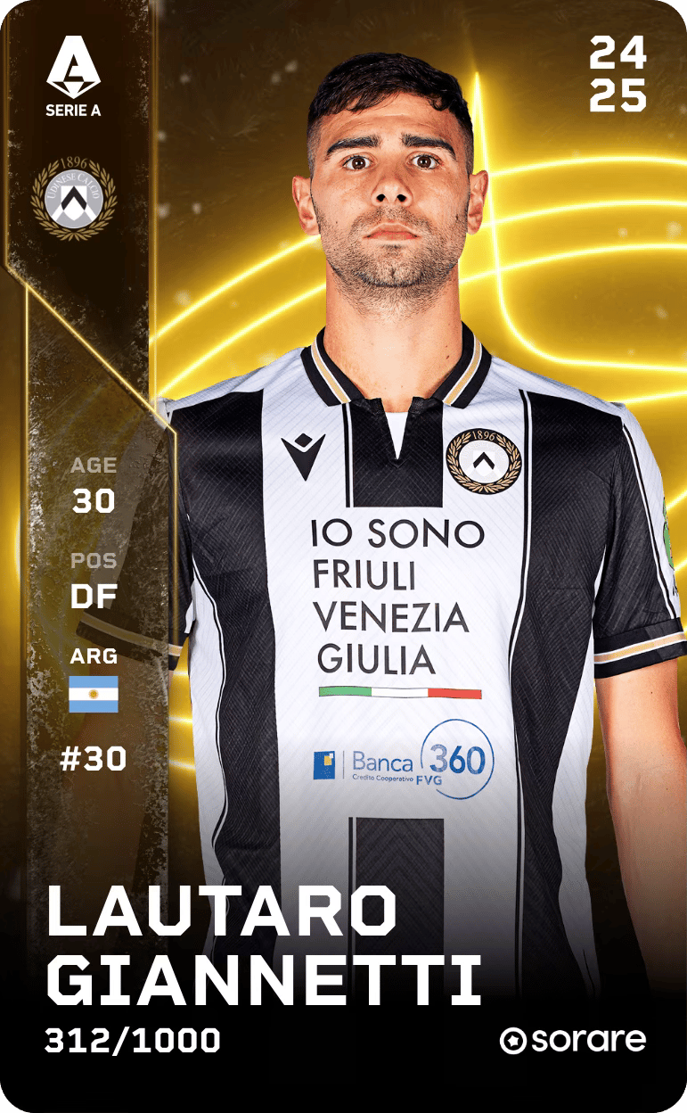 Lautaro Giannetti 2024-25 • Limited 312/1000
