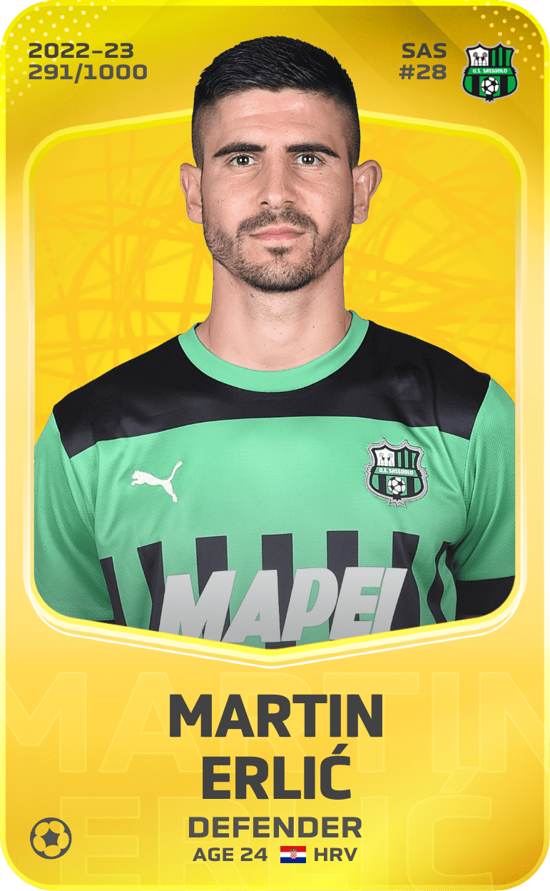 Martin Erlić 2022-23 • Limited 291/1000