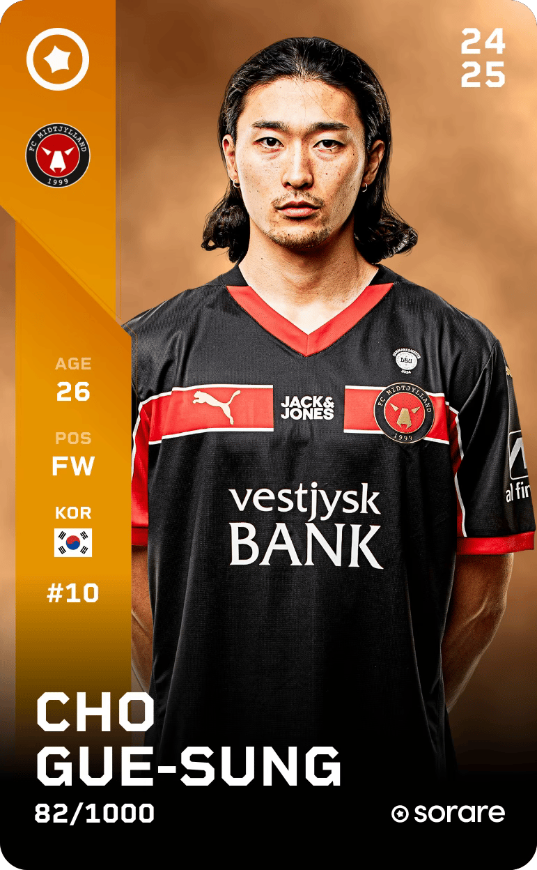 Cho Gue-Sung 2024-25 • Limited 82/1000