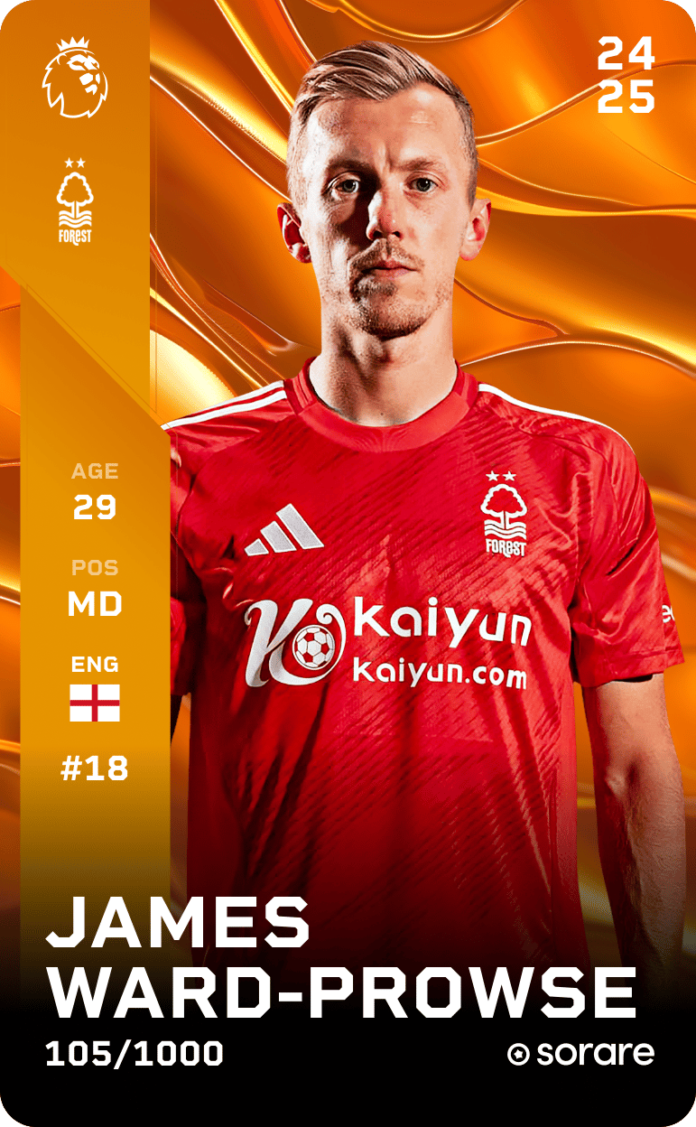 James Ward-Prowse 2024-25 • Limited 105/1000