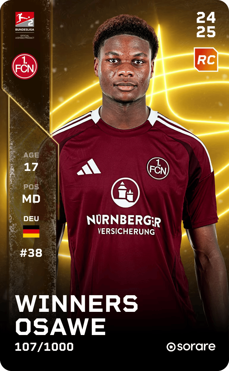 Winners Osawe 2024-25 • Limited 107/1000