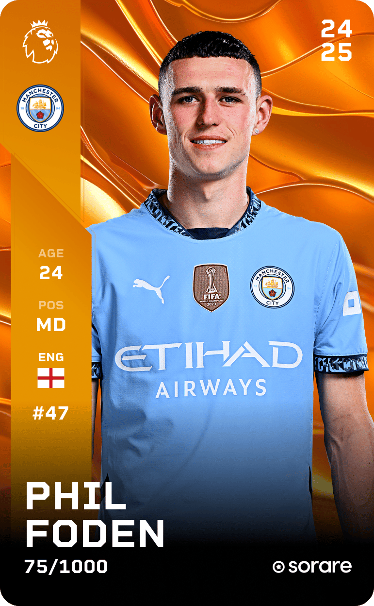 Phil Foden 2024-25 • Limited 75/1000