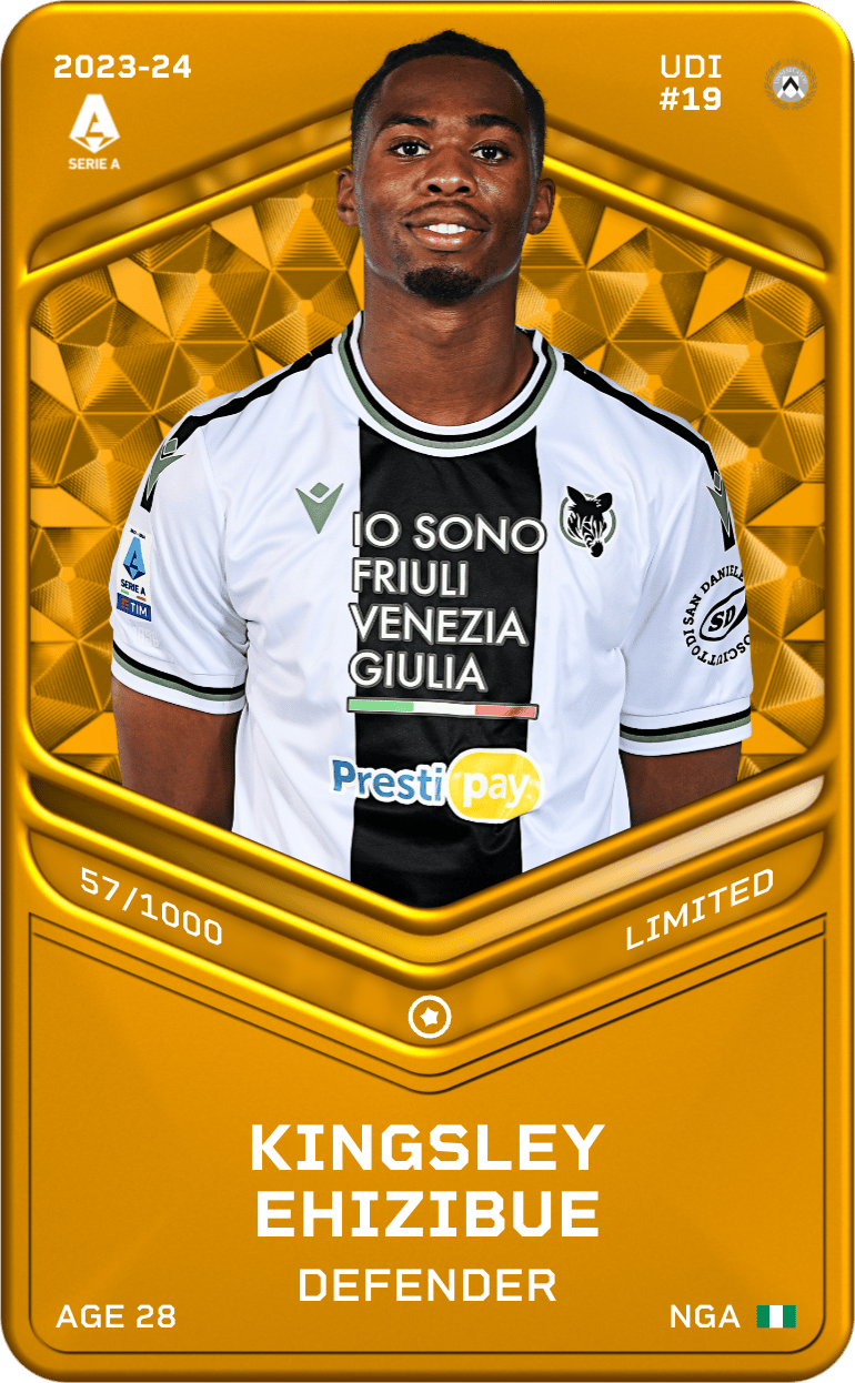 Kingsley Ehizibue 2023-24 • Limited 57/1000