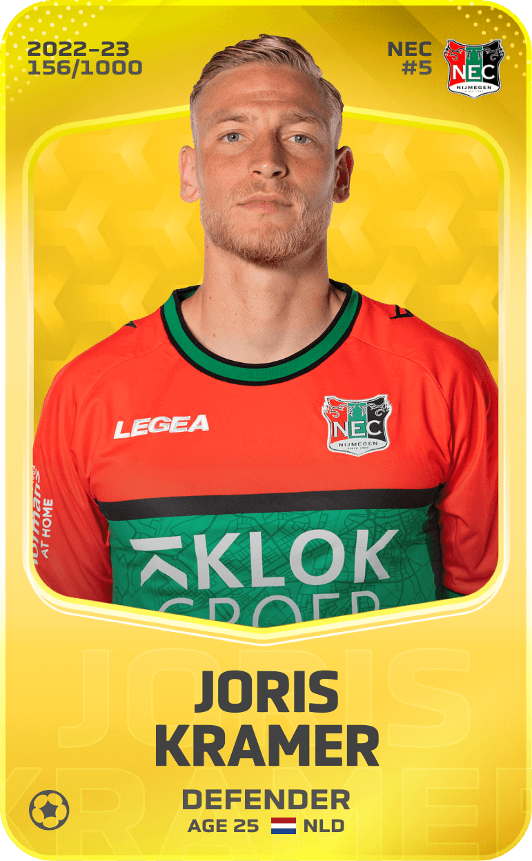 Joris Kramer 2022-23 • Limited 156/1000
