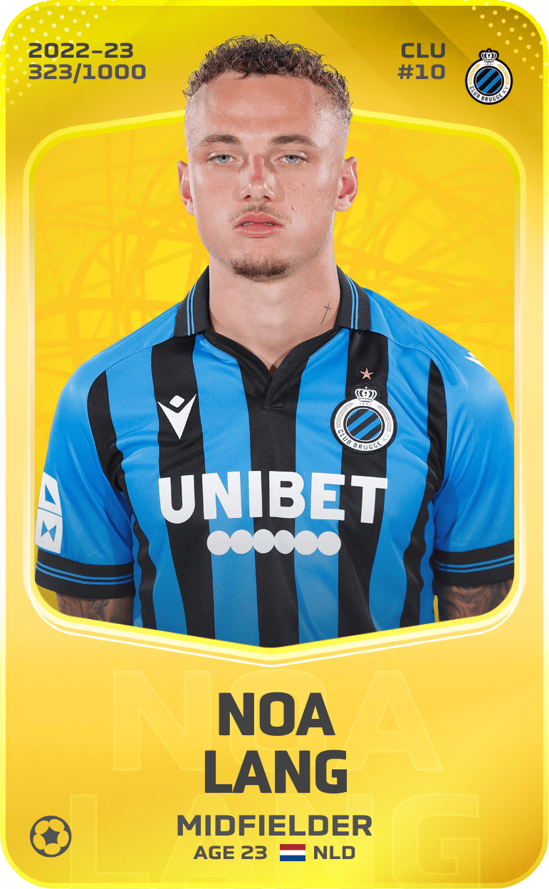 Noa Lang 2022-23 • Limited 323/1000