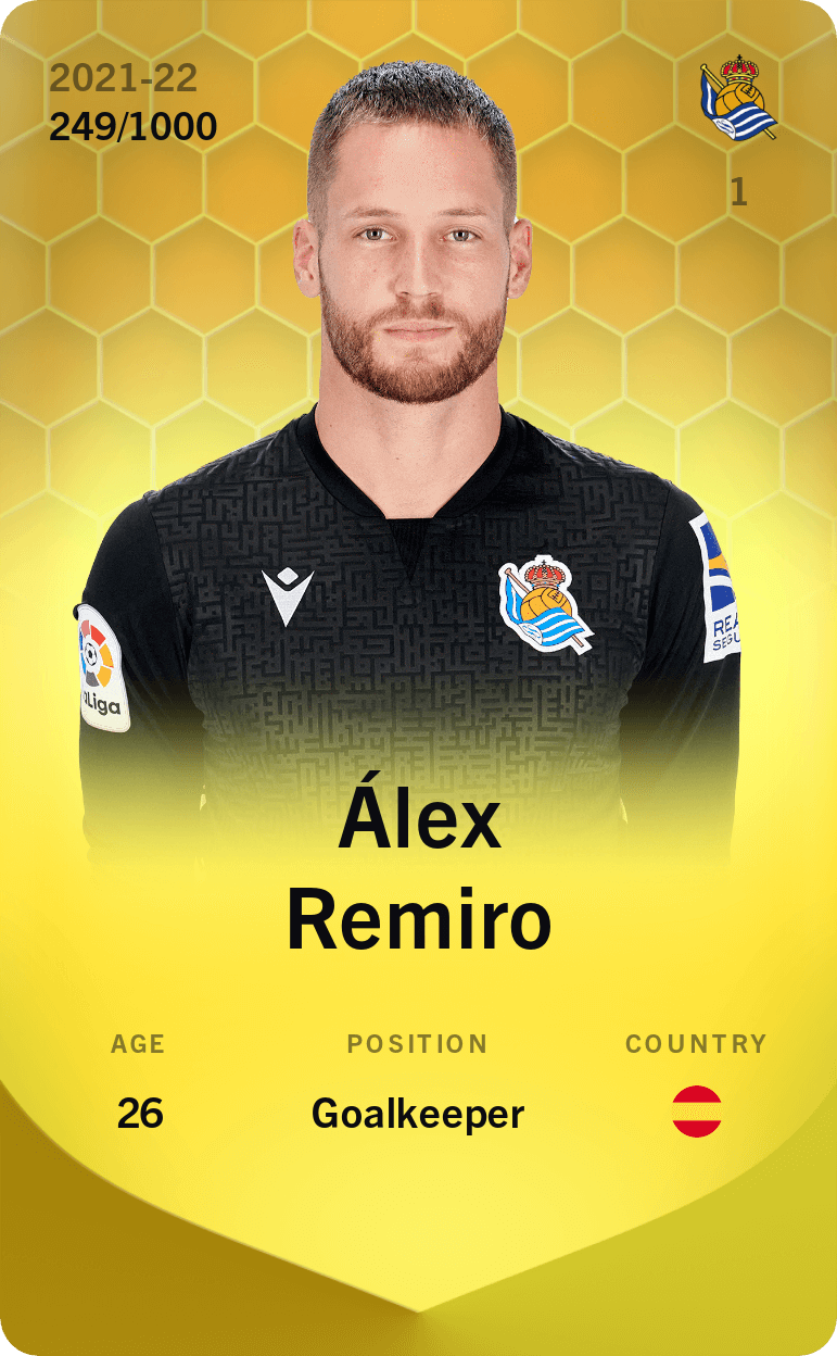 Álex Remiro 2021-22 • Limited 249/1000