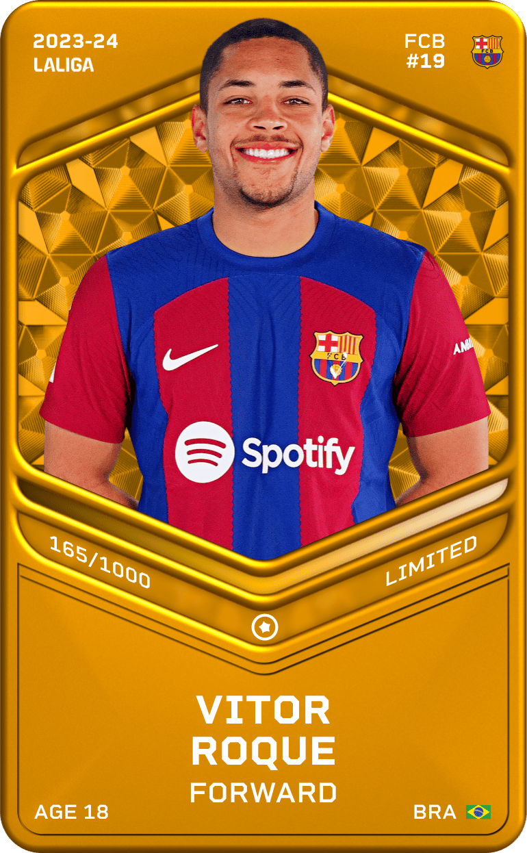 Vitor Roque 2023-24 • Limited 165/1000