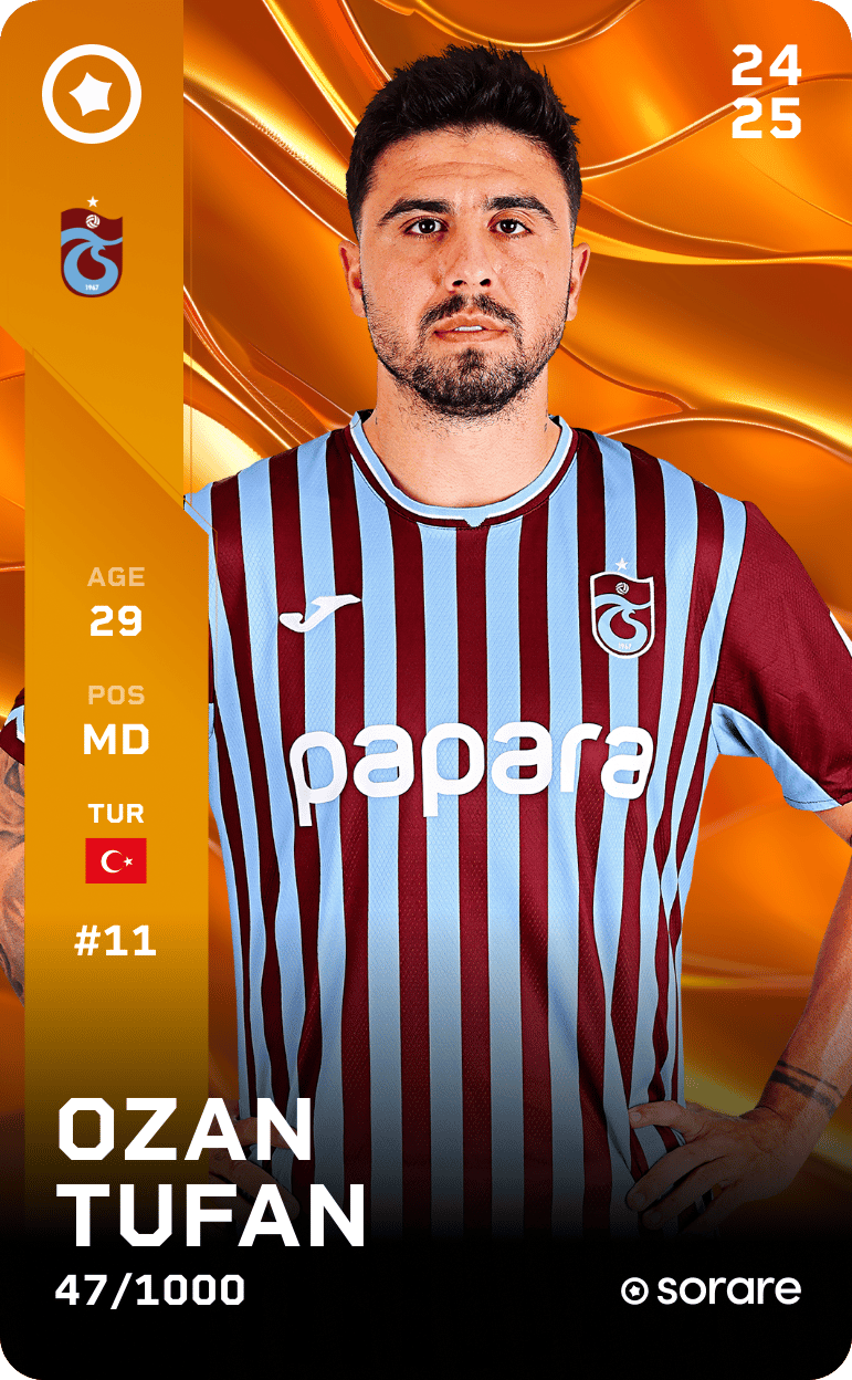Ozan Tufan 2024-25 • Limited 47/1000