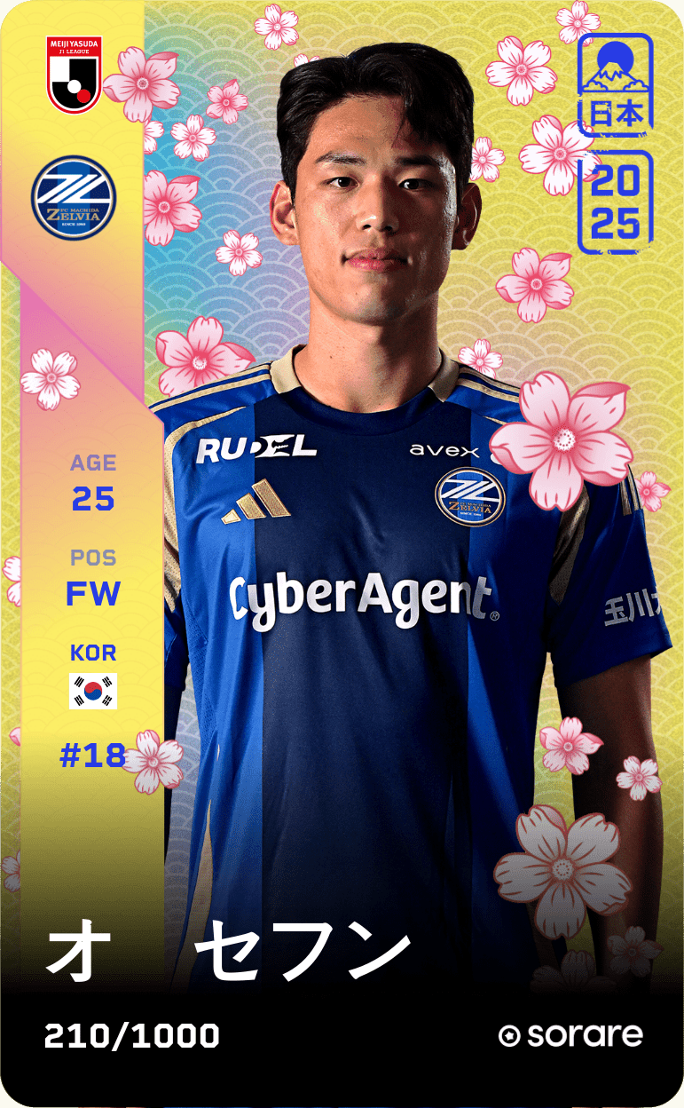 Oh Se Hun 2025-26 • Limited 210/1000
